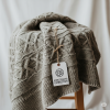 Hand-Knit Wool Blanket (Test)