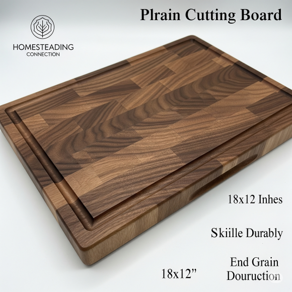 Large Walnut Cutting Board (Test)