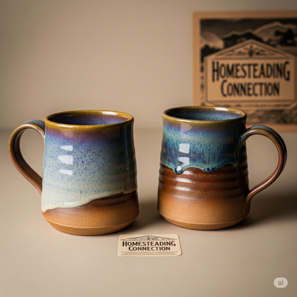 Hand-Thrown Ceramic Mug Set (Test)