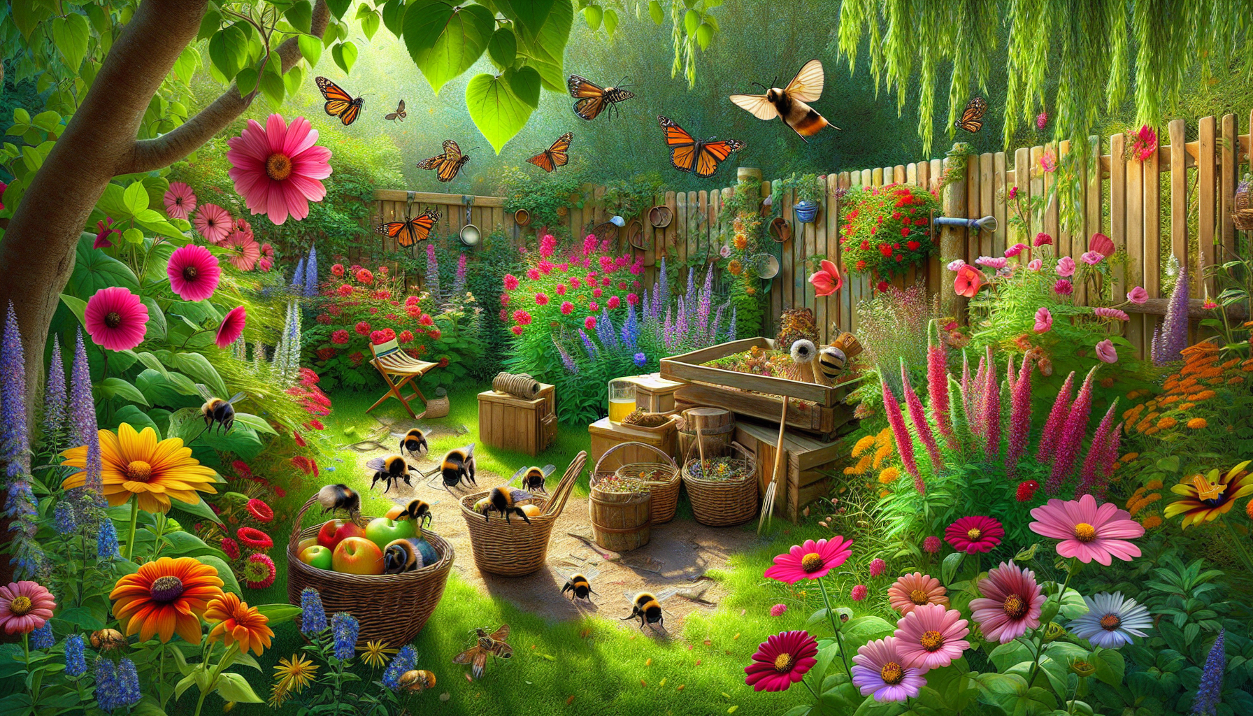Cultivating a Symphony of Life: Inviting Pollinators to Your Homestead