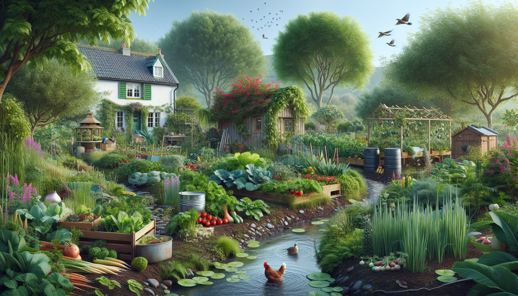 Cultivating Self-Sufficiency: Designing Your Edible Homestead Landscape
